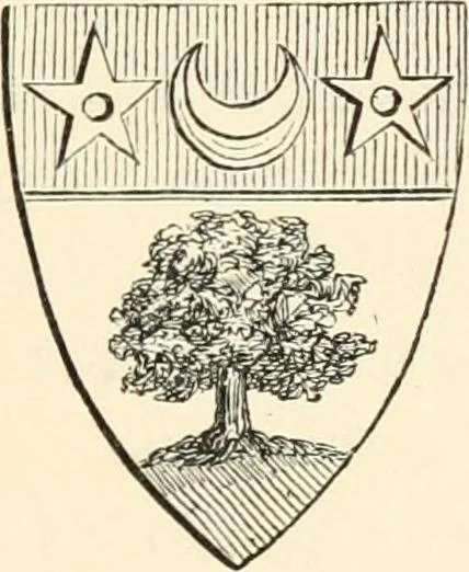 An illustration from Handbook of heraldry, with instructions for tracing pedigrees and deciphering ancient mss., rules for the appointment of liveries, &c., 1893, leaf 121