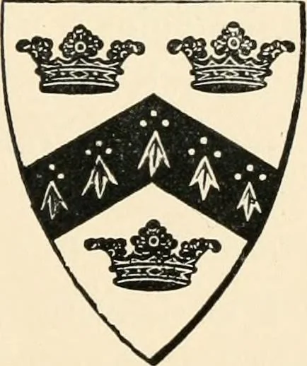 An illustration from Handbook of heraldry, with instructions for tracing pedigrees and deciphering ancient mss., rules for the appointment of liveries, &c., 1893, leaf 127