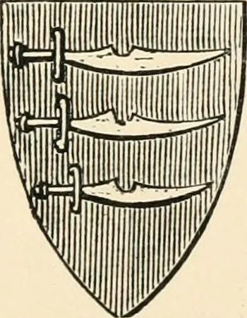 An illustration from Handbook of heraldry, with instructions for tracing pedigrees and deciphering ancient mss., rules for the appointment of liveries, &c., 1893, leaf 135