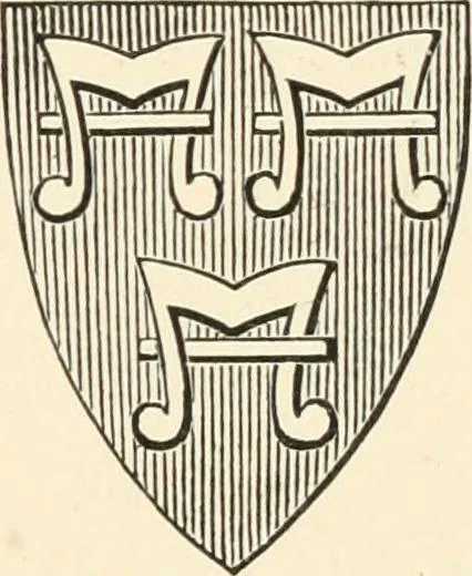 An illustration from Handbook of heraldry, with instructions for tracing pedigrees and deciphering ancient mss., rules for the appointment of liveries, &c., 1893, leaf 137