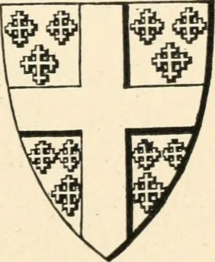 An illustration from Handbook of heraldry, with instructions for tracing pedigrees and deciphering ancient mss., rules for the appointment of liveries, &c., 1893, leaf 141