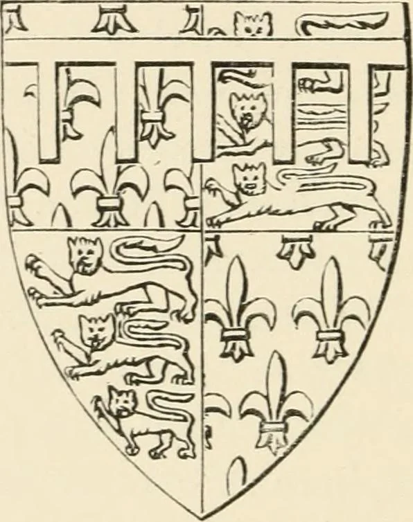 An illustration from Handbook of heraldry, with instructions for tracing pedigrees and deciphering ancient mss., rules for the appointment of liveries, &c., 1893, leaf 170