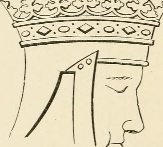 An illustration from Handbook of heraldry, with instructions for tracing pedigrees and deciphering ancient mss., rules for the appointment of liveries, &c., 1893, leaf 192