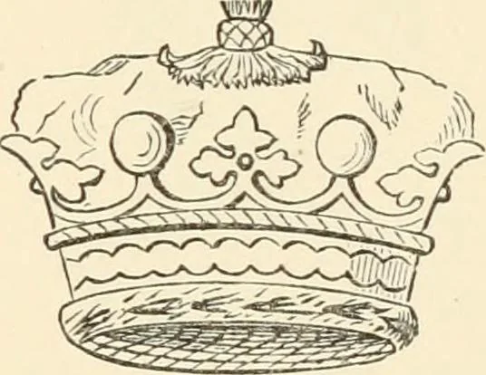 An illustration from Handbook of heraldry, with instructions for tracing pedigrees and deciphering ancient mss., rules for the appointment of liveries, &c., 1893, leaf 193