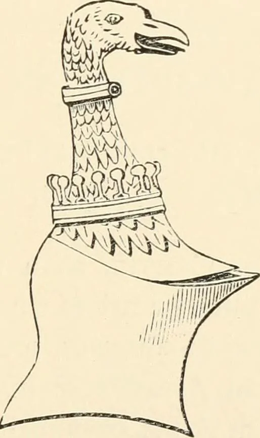 An illustration from Handbook of heraldry, with instructions for tracing pedigrees and deciphering ancient mss., rules for the appointment of liveries, &c., 1893, leaf 199