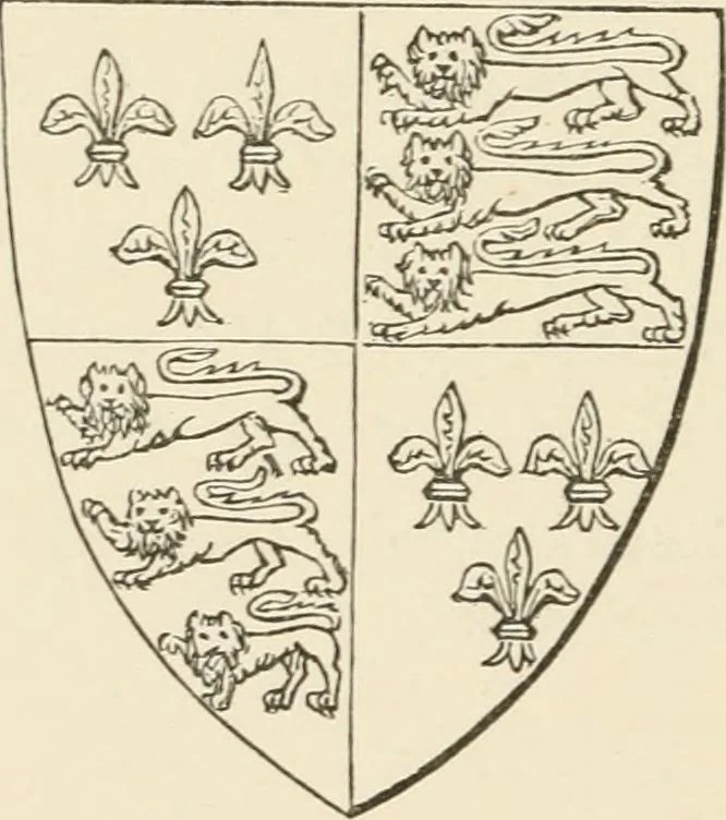 An illustration from Handbook of heraldry, with instructions for tracing pedigrees and deciphering ancient mss., rules for the appointment of liveries, &c., 1893, leaf 236