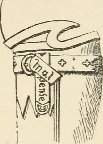 An illustration from Handbook of heraldry, with instructions for tracing pedigrees and deciphering ancient mss., rules for the appointment of liveries, &c., 1893, leaf 256