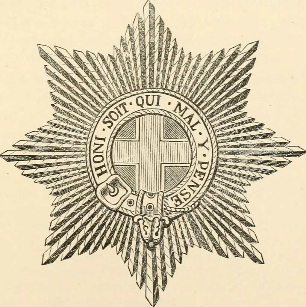 An illustration from Handbook of heraldry, with instructions for tracing pedigrees and deciphering ancient mss., rules for the appointment of liveries, &c., 1893, leaf 257