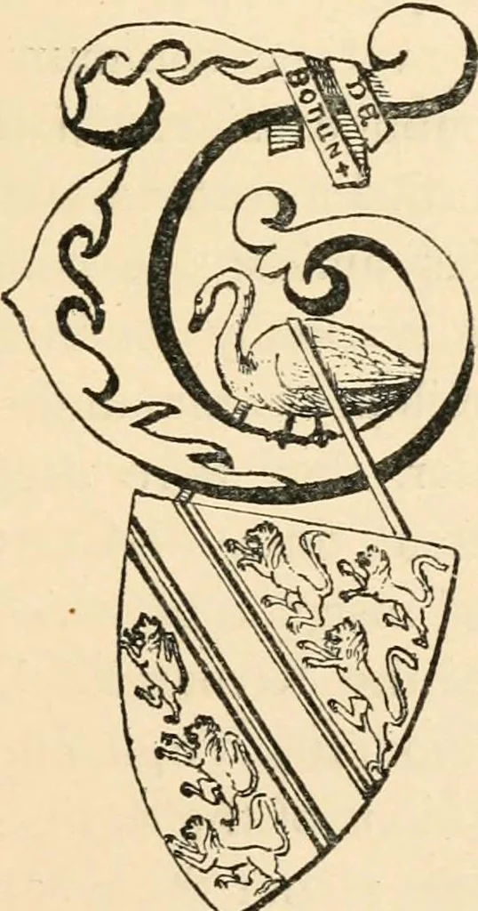 An illustration from Handbook of heraldry, with instructions for tracing pedigrees and deciphering ancient mss., rules for the appointment of liveries, &c., 1893, leaf 31