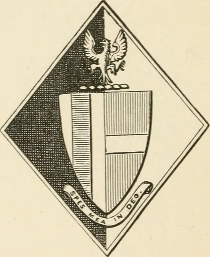 An illustration from Handbook of heraldry, with instructions for tracing pedigrees and deciphering ancient mss., rules for the appointment of liveries, &c., 1893, leaf 316