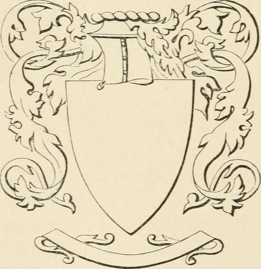 An illustration from Handbook of heraldry, with instructions for tracing pedigrees and deciphering ancient mss., rules for the appointment of liveries, &c., 1893, leaf 320