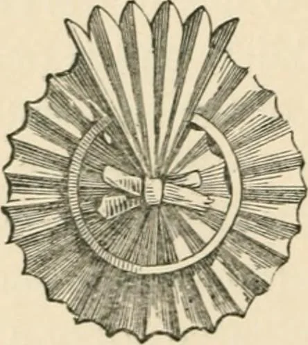 An illustration from Handbook of heraldry, with instructions for tracing pedigrees and deciphering ancient mss., rules for the appointment of liveries, &c., 1893, leaf 356