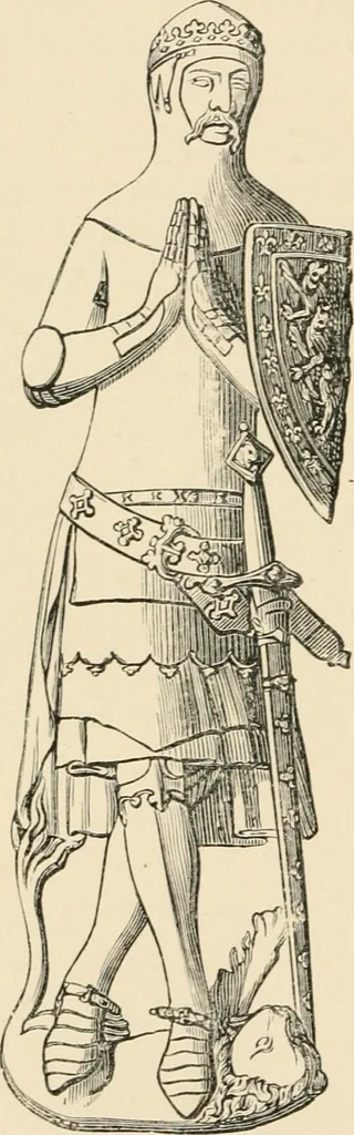 An illustration from Handbook of heraldry, with instructions for tracing pedigrees and deciphering ancient mss., rules for the appointment of liveries, &c., 1893, leaf 44