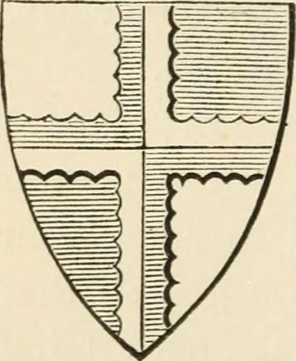 An illustration from Handbook of heraldry, with instructions for tracing pedigrees and deciphering ancient mss., rules for the appointment of liveries, &c., 1893, leaf 76
