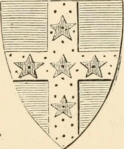An illustration from Handbook of heraldry, with instructions for tracing pedigrees and deciphering ancient mss., rules for the appointment of liveries, &c., 1893, leaf 77
