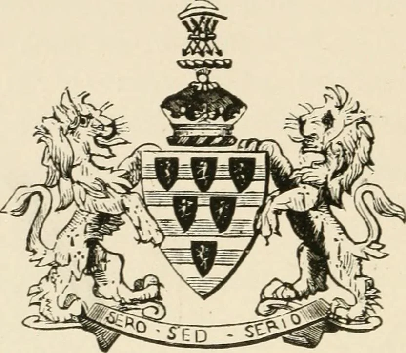 An illustration from Handbook of heraldry, with instructions for tracing pedigrees and deciphering ancient mss., rules for the appointment of liveries, &c., 1893, leaf 82