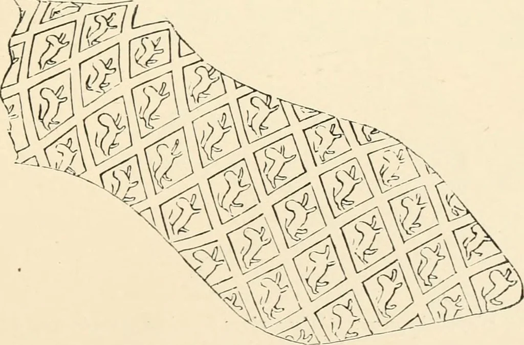 An illustration from Handbook of heraldry, with instructions for tracing pedigrees and deciphering ancient mss., rules for the appointment of liveries, &c., 1893, leaf 91
