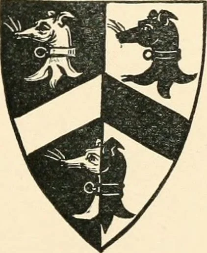 An illustration from Handbook of heraldry, with instructions for tracing pedigrees and deciphering ancient mss., rules for the appointment of liveries, &c., 1893, leaf 95