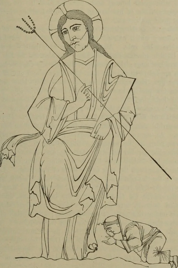 An illustration from A handbook of legendary and mythological art, 1890, leaf 109
