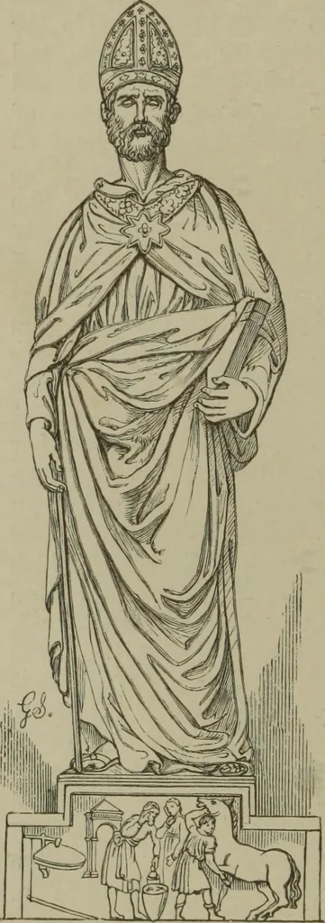An illustration from A handbook of legendary and mythological art, 1890, leaf 116