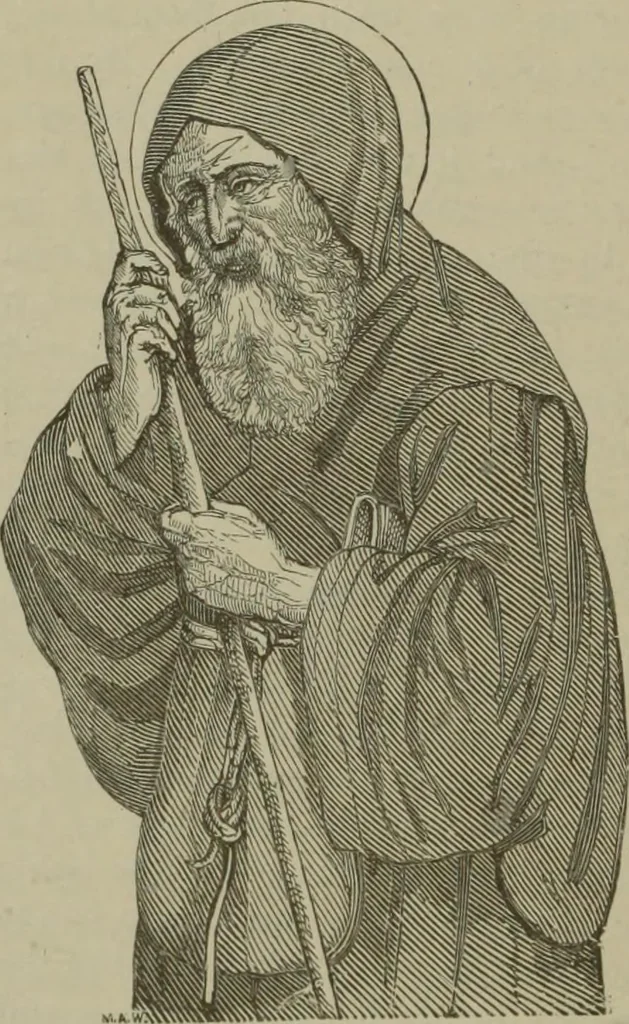 An illustration from A handbook of legendary and mythological art, 1890, leaf 132