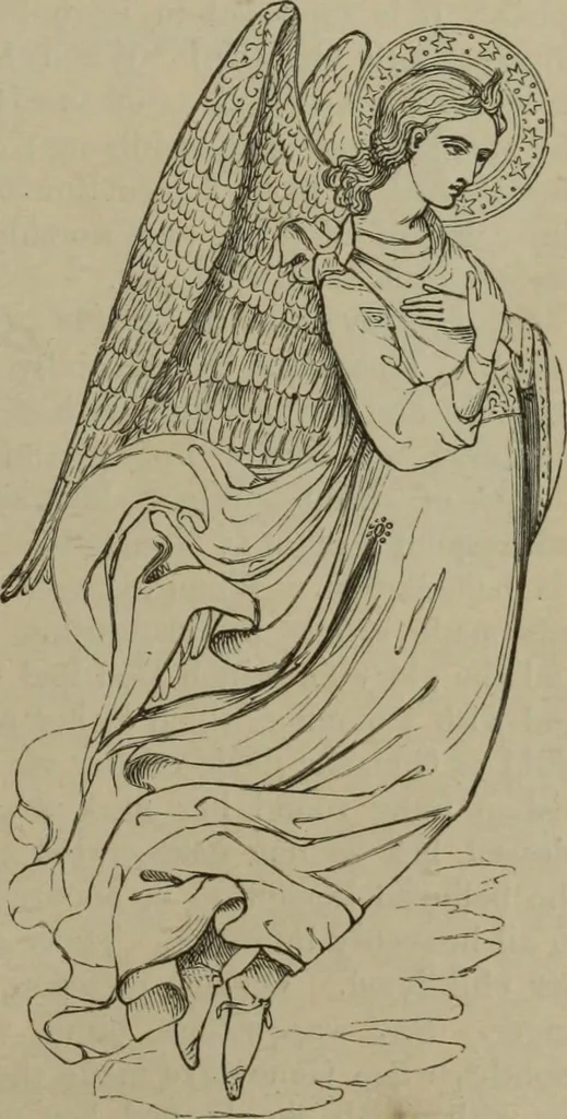 An illustration from A handbook of legendary and mythological art, 1890, leaf 135