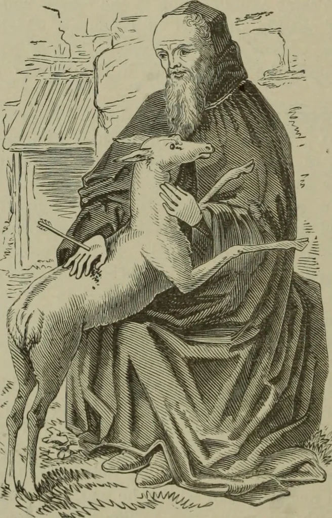 An illustration from A handbook of legendary and mythological art, 1890, leaf 140