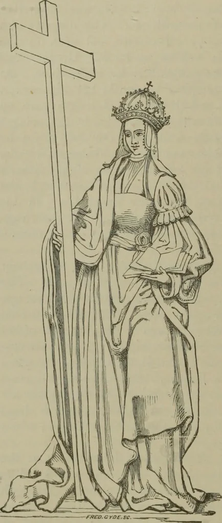 An illustration from A handbook of legendary and mythological art, 1890, leaf 146
