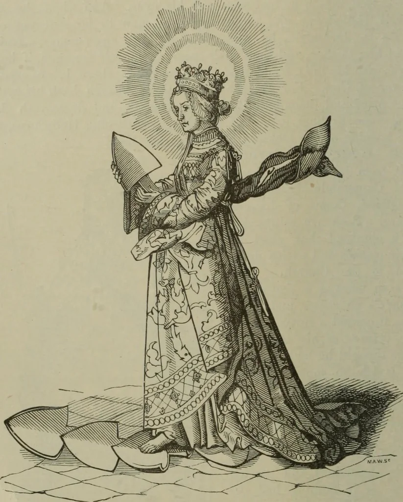 An illustration from A handbook of legendary and mythological art, 1890, leaf 150