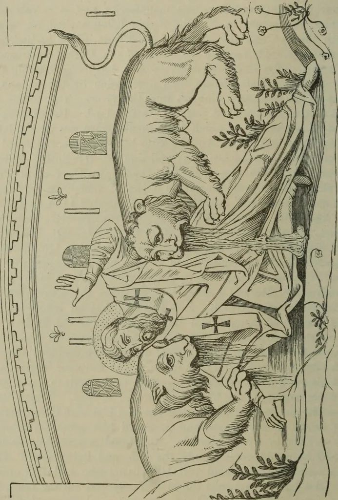 An illustration from A handbook of legendary and mythological art, 1890, leaf 156