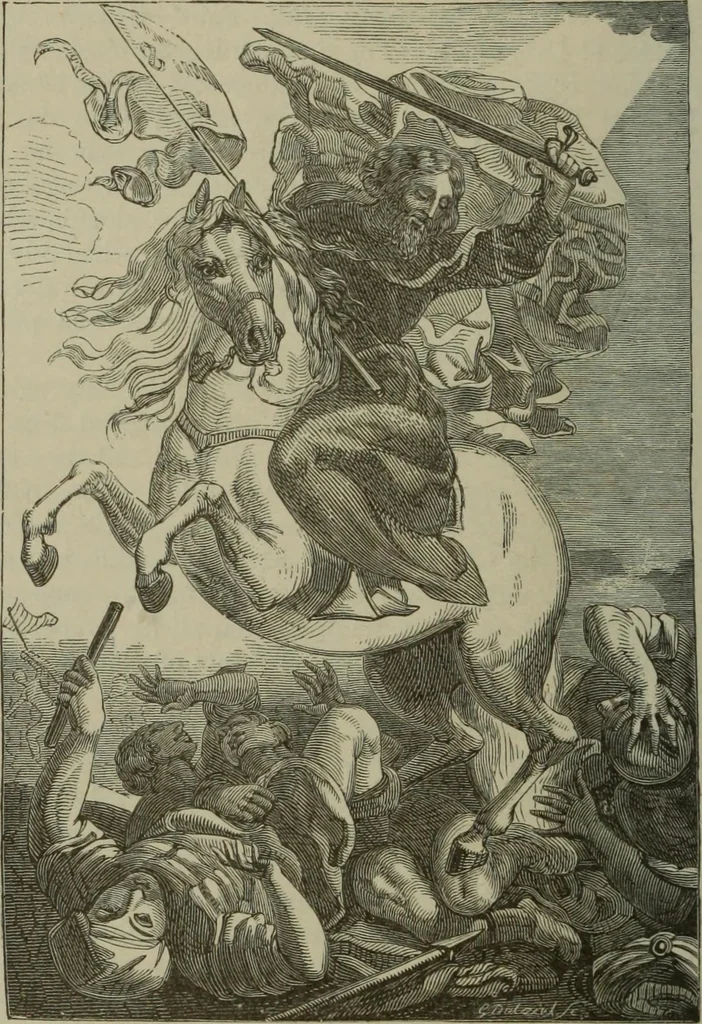 An illustration from A handbook of legendary and mythological art, 1890, leaf 160