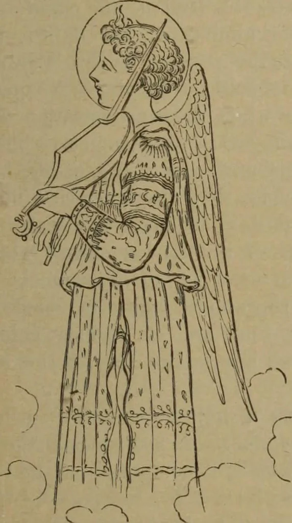 An illustration from A handbook of legendary and mythological art, 1890, leaf 19