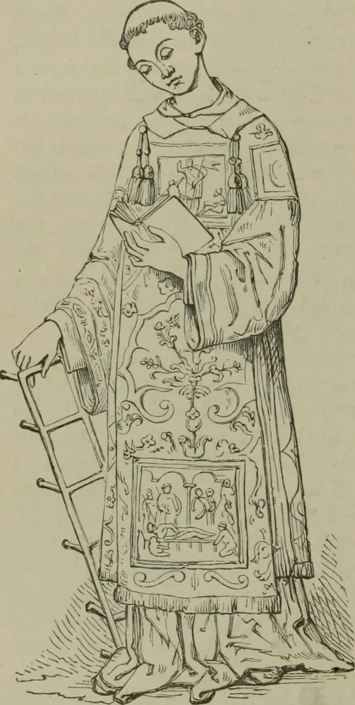 An illustration from A handbook of legendary and mythological art, 1890, leaf 190
