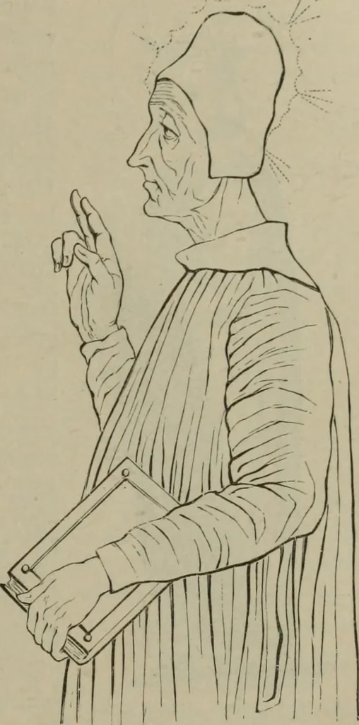 An illustration from A handbook of legendary and mythological art, 1890, leaf 195