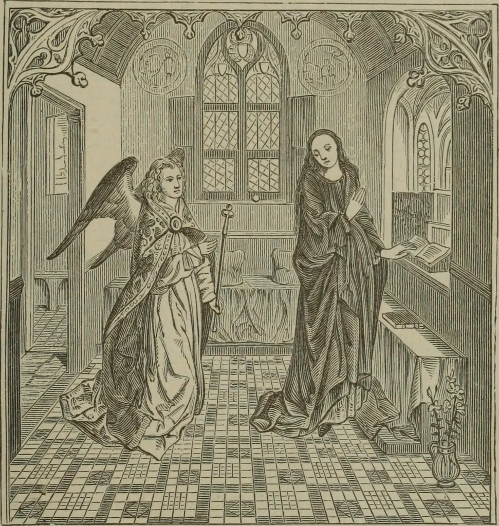 An illustration from A handbook of legendary and mythological art, 1890, leaf 203