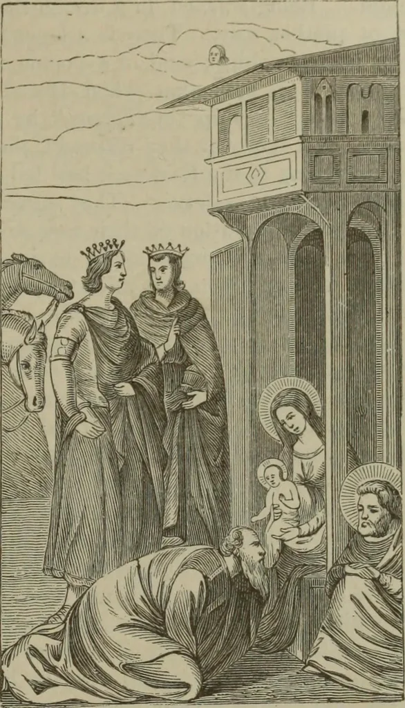 An illustration from A handbook of legendary and mythological art, 1890, leaf 207