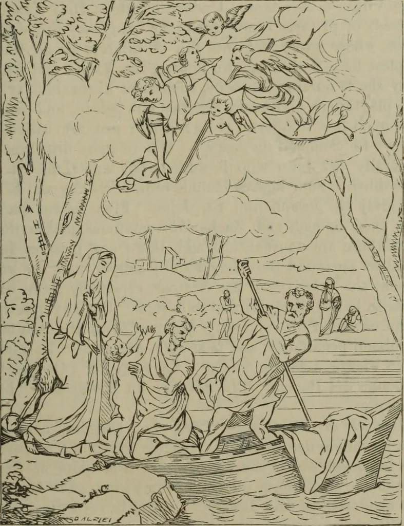 An illustration from A handbook of legendary and mythological art, 1890, leaf 211