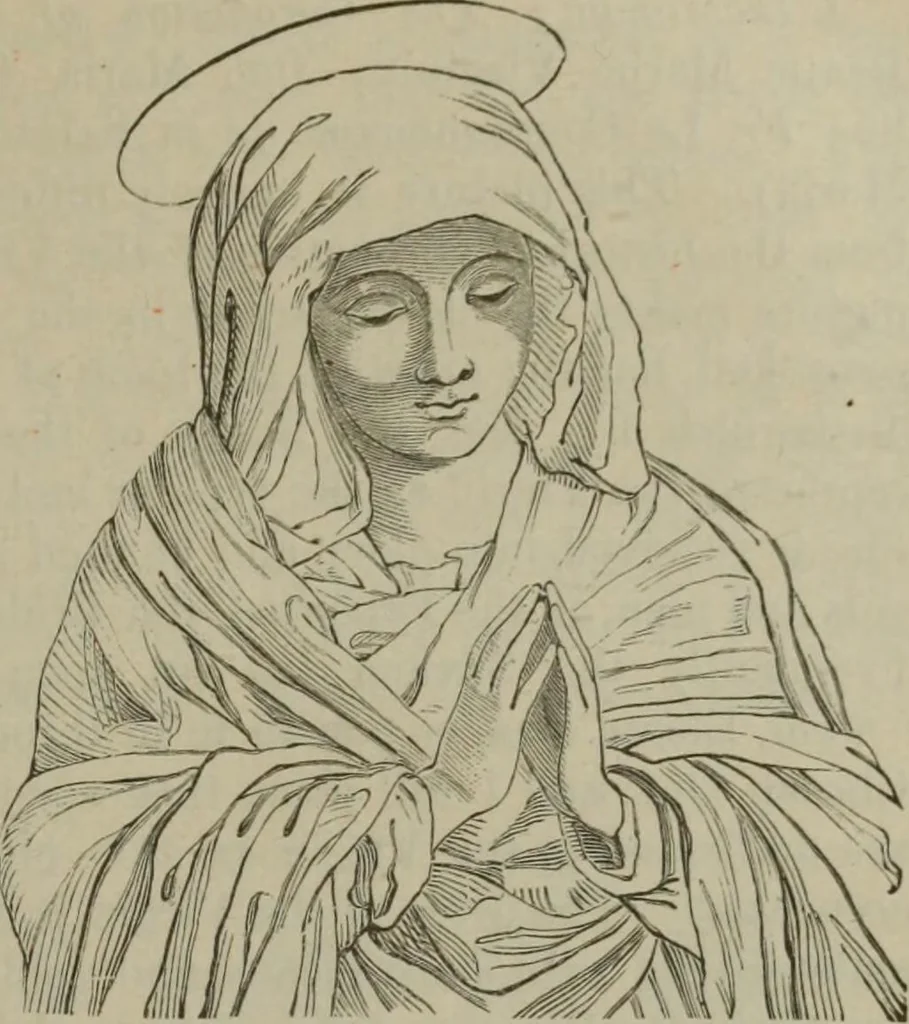 An illustration from A handbook of legendary and mythological art, 1890, leaf 219