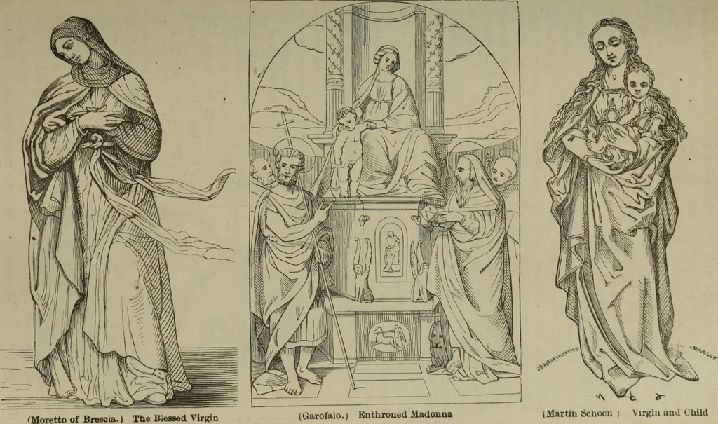 An illustration from A handbook of legendary and mythological art, 1890, leaf 223