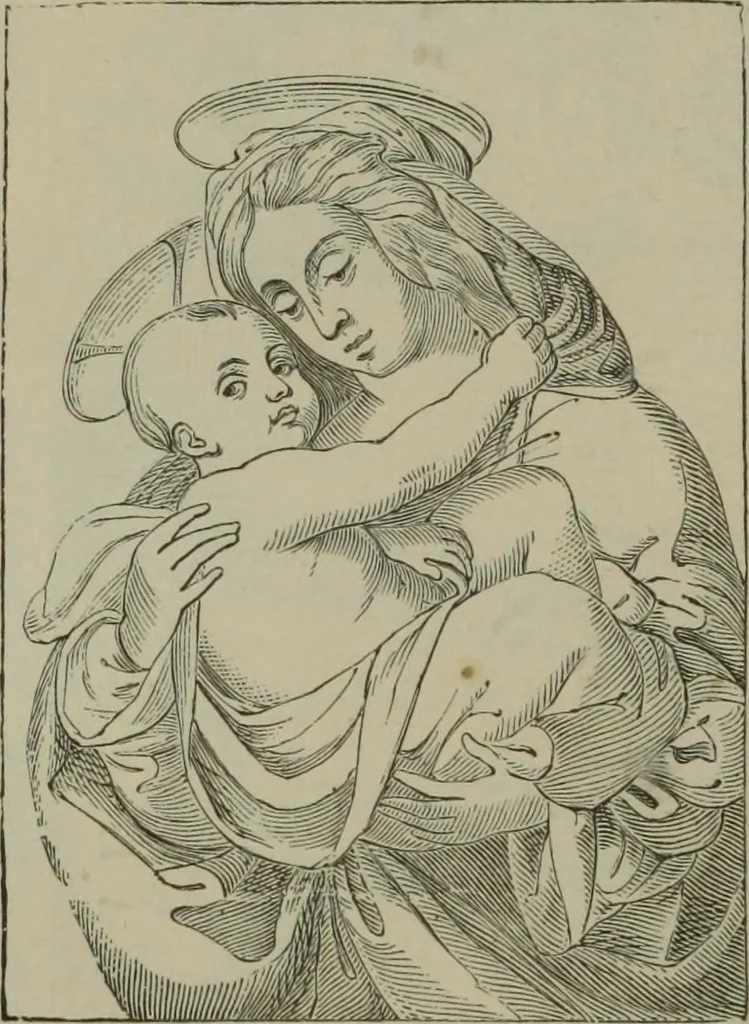An illustration from A handbook of legendary and mythological art, 1890, leaf 224
