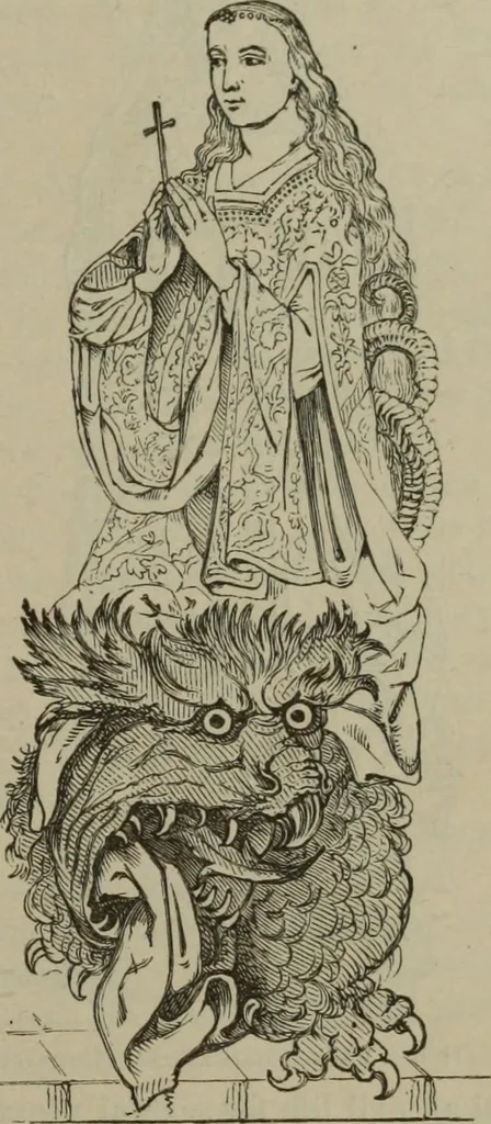 An illustration from A handbook of legendary and mythological art, 1890, leaf 227
