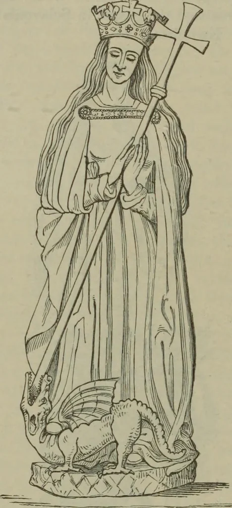 An illustration from A handbook of legendary and mythological art, 1890, leaf 228