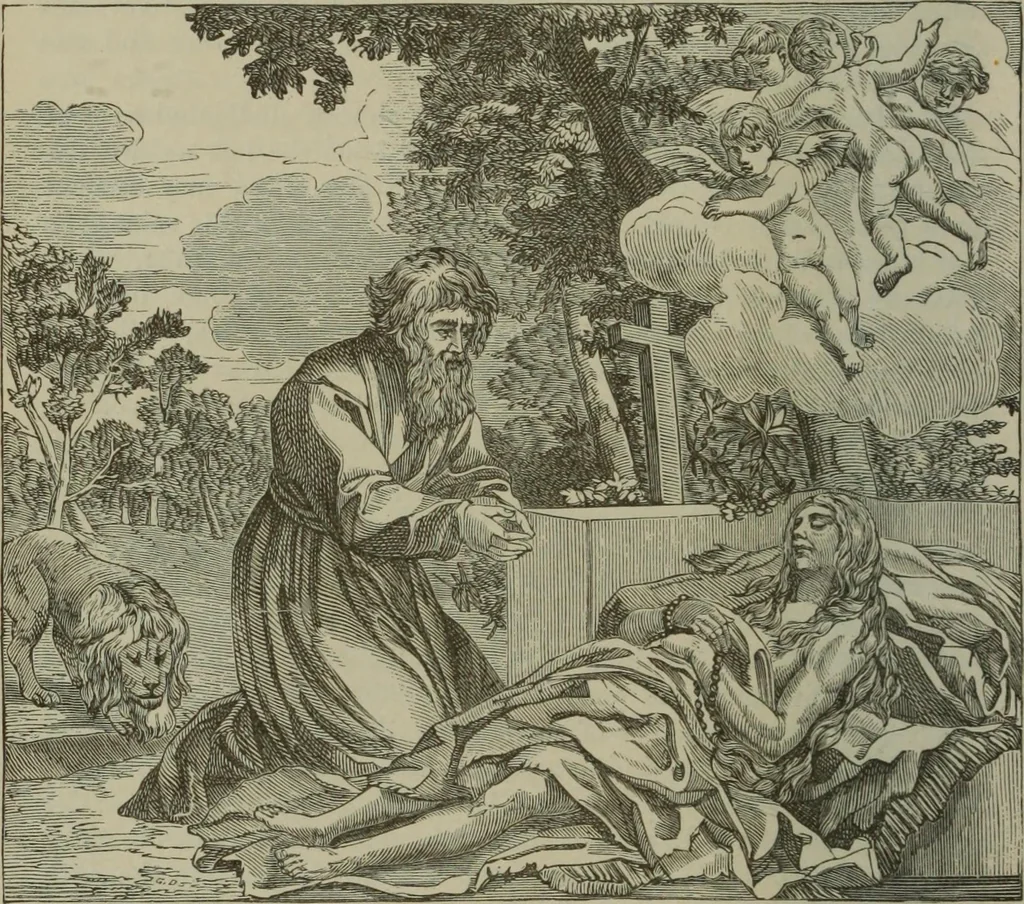 An illustration from A handbook of legendary and mythological art, 1890, leaf 236