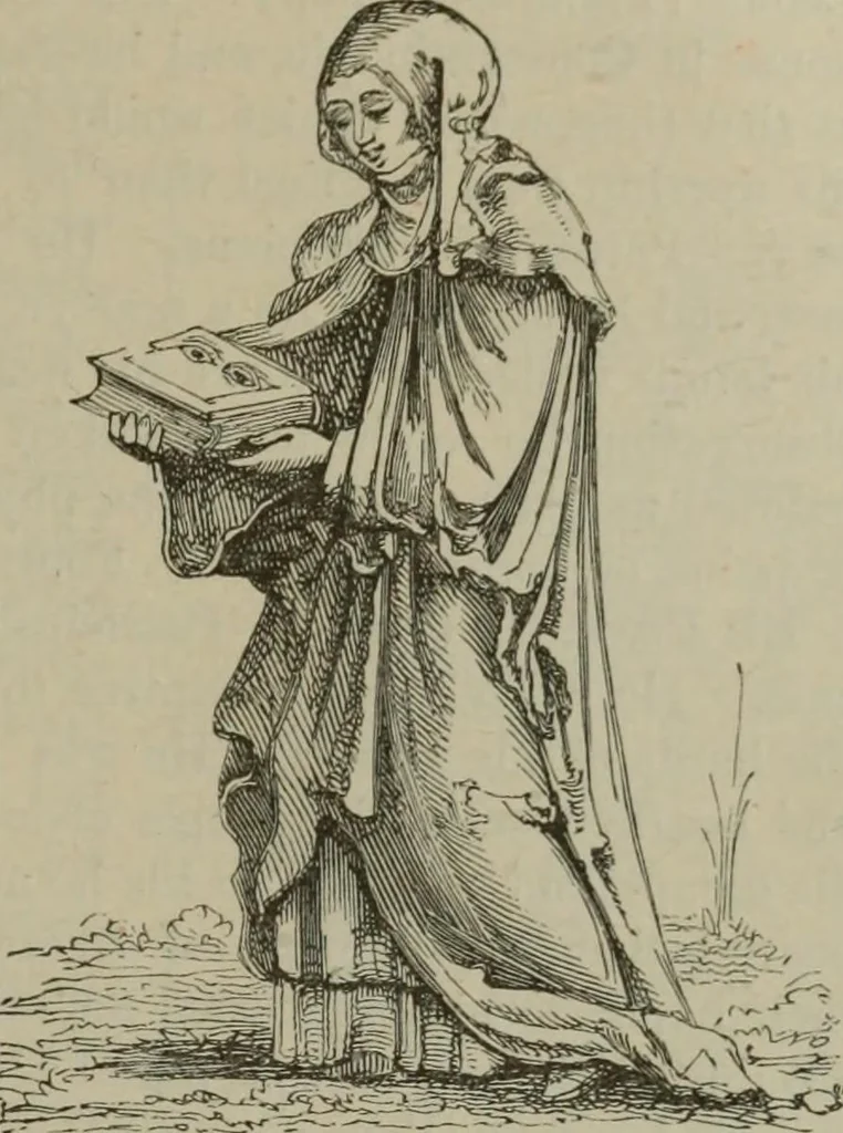 An illustration from A handbook of legendary and mythological art, 1890, leaf 261