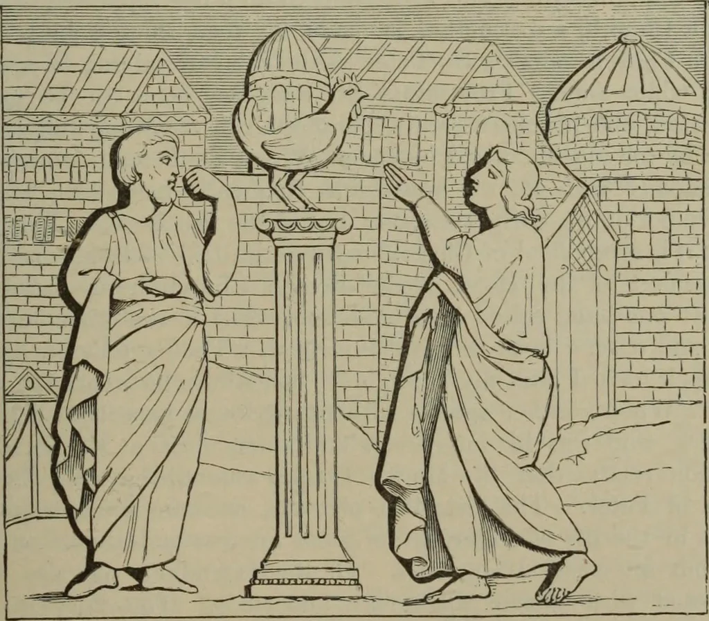 An illustration from A handbook of legendary and mythological art, 1890, leaf 265