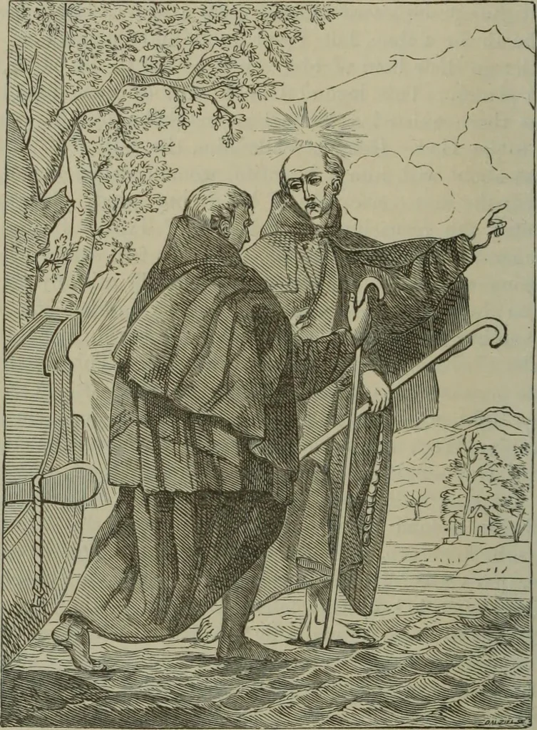 An illustration from A handbook of legendary and mythological art, 1890, leaf 268