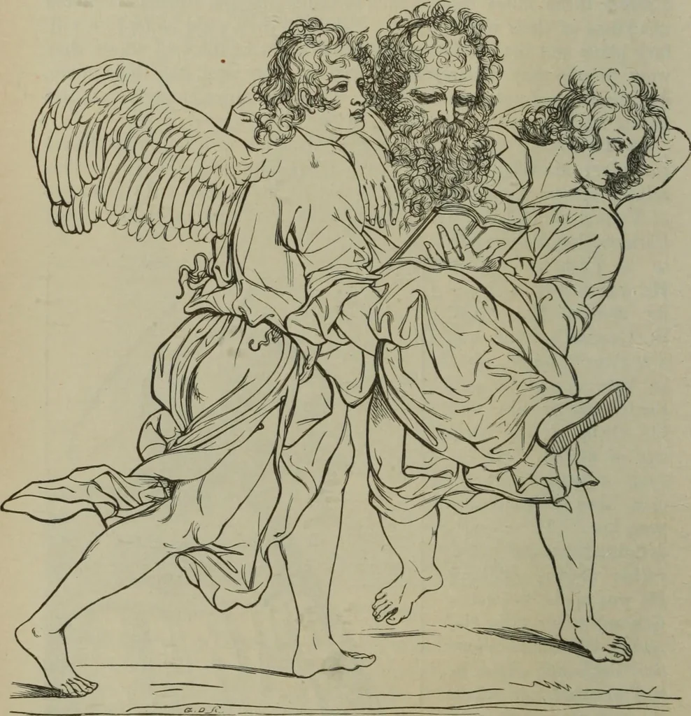 An illustration from A handbook of legendary and mythological art, 1890, leaf 270