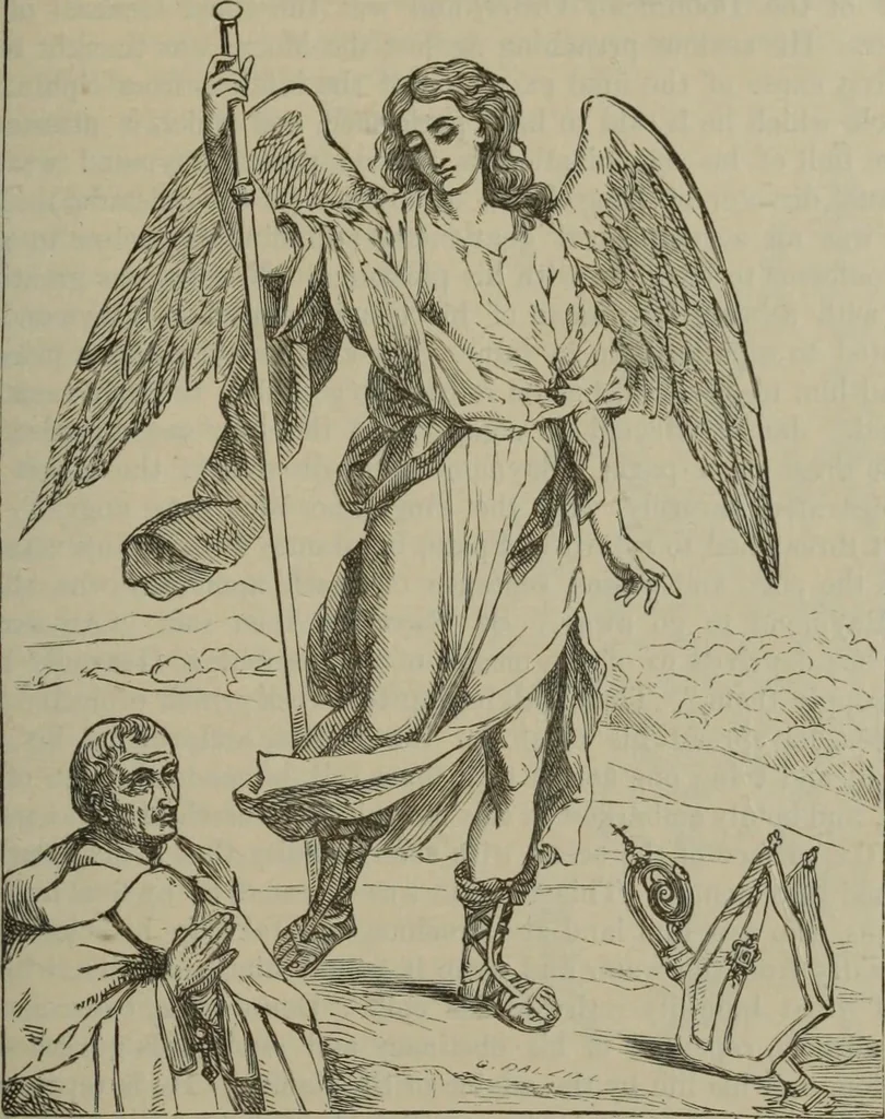 An illustration from A handbook of legendary and mythological art, 1890, leaf 279