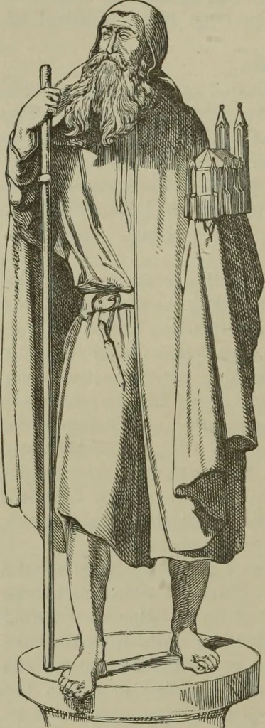 An illustration from A handbook of legendary and mythological art, 1890, leaf 288