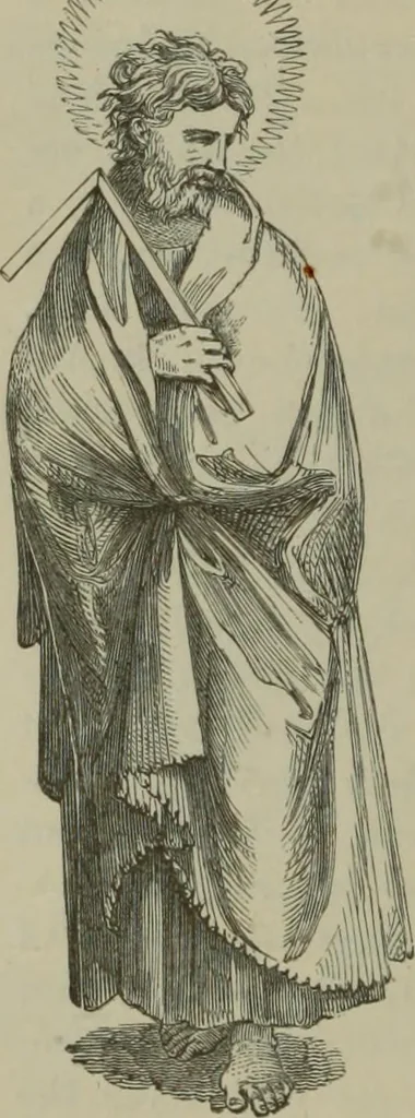 An illustration from A handbook of legendary and mythological art, 1890, leaf 306